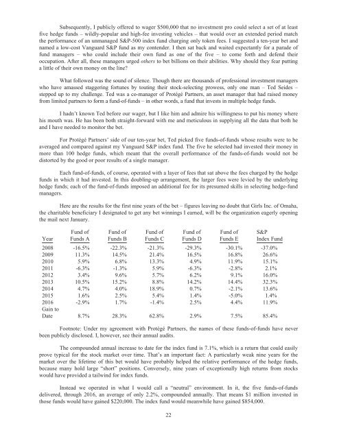 Berkshire’s Performance vs the S&P 500 2