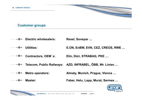 SKB-GROUP Company Presentation (2017)