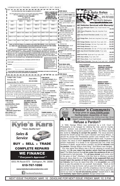 Lehigh Valley Trader March 2-March 15, 2017 issue