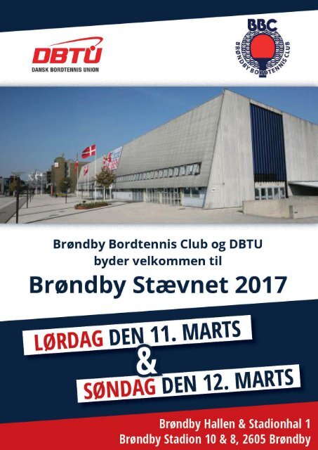 Stævneprogram - Brøndby Stævnet 2017 - Ny