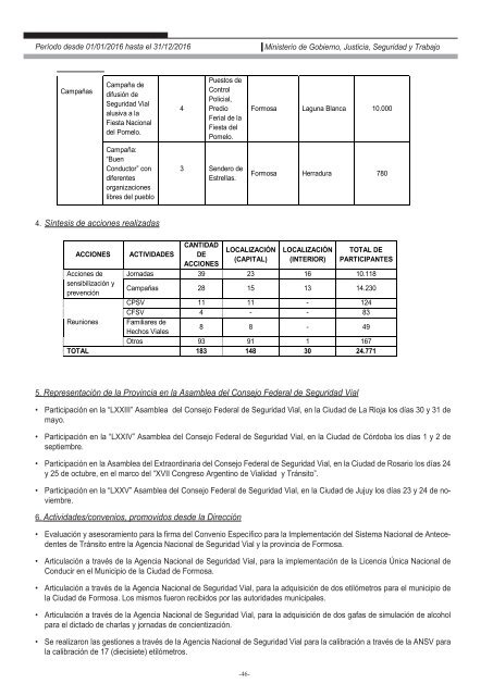 Ministerio de Gobierno, Justicia, Seguridad y Trabajo