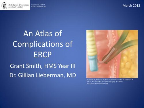 complications of ercp - Lieberman's eRadiology Learning Sites