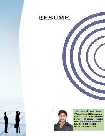 My Resume Final