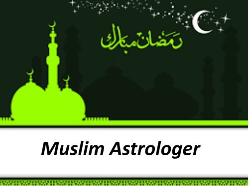 muslim Astrologer