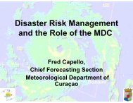 Role of MDC in Sint Maarten Disaster Management