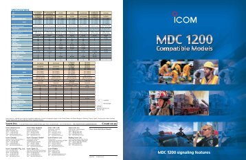 MDC 1200 - The Repeater Builder's Technical Information Page