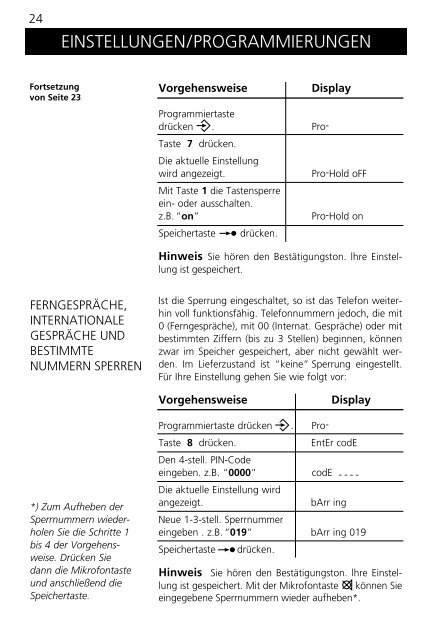 MBO ALPHA 1610 CT - Schnurlostelefon.de