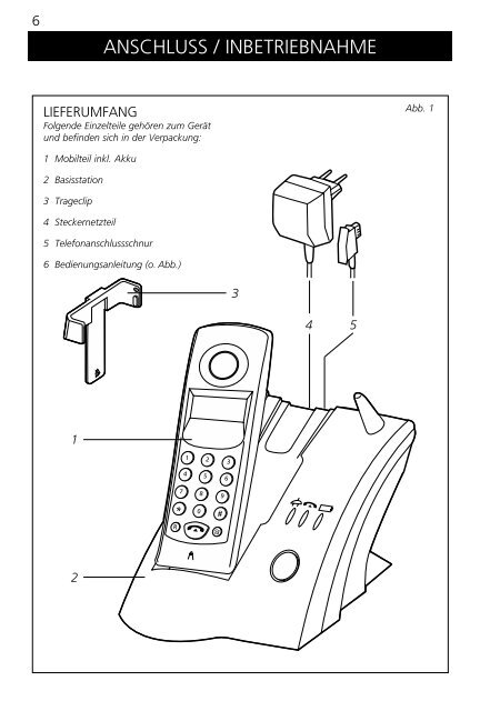 MBO ALPHA 1610 CT - Schnurlostelefon.de