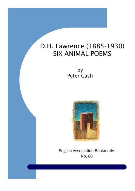 Lawrence (1885-1930) SIX ANIMAL POEMS Lawrence (1885-1930) SIX ANIMAL POEMS
