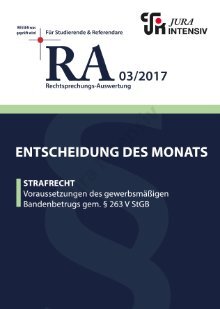 RA 03/2017 - Entscheidung des Monats