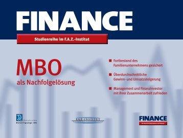 MBO als Nachfolgelösung - Deutsche Beteiligungs AG