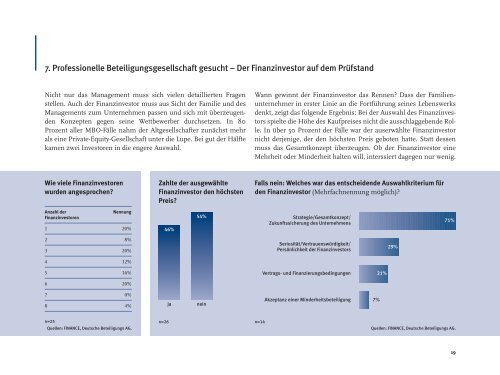 MBO als Nachfolgelösung - Deutsche Beteiligungs AG