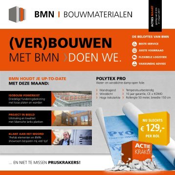 BMN krant - (ver)bouwen met bmn > doen we. Editie maart 2017