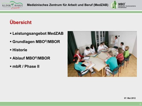 Medizinisches Zentrum für Arbeit und Beruf (MedZAB)