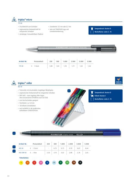 artPRESENT - Staedler