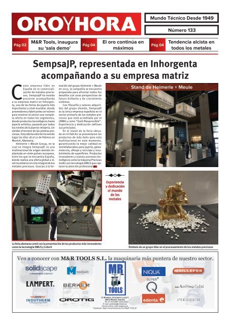Oro y Hora 133