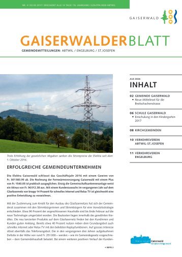 GaiserwalderBlatt 04/2017 vom 3. März 2017