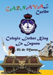 Programa Carnaval 2017- Colegio Luther King La Laguna