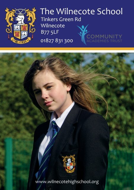 Deputy Head Prospectus - The Wilnecote School 1