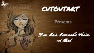 See the Magic on Wood with Cutoutart Wood Printing Technique 