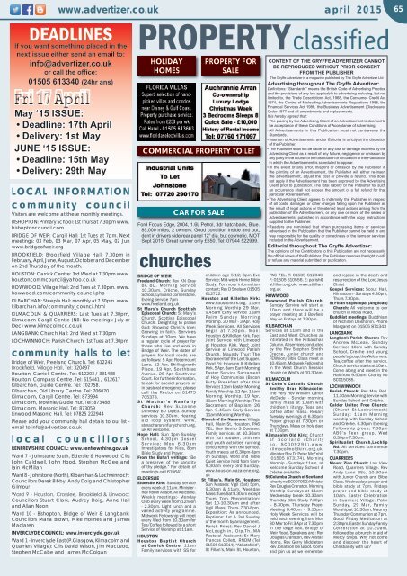 247 April 2015 - Gryffe Advertizer