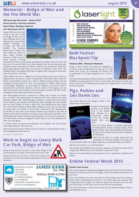 251 August 2015 - Gryffe Advertizer