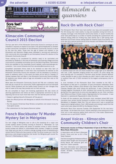 252 September 2015 - Gryffe Advertizer