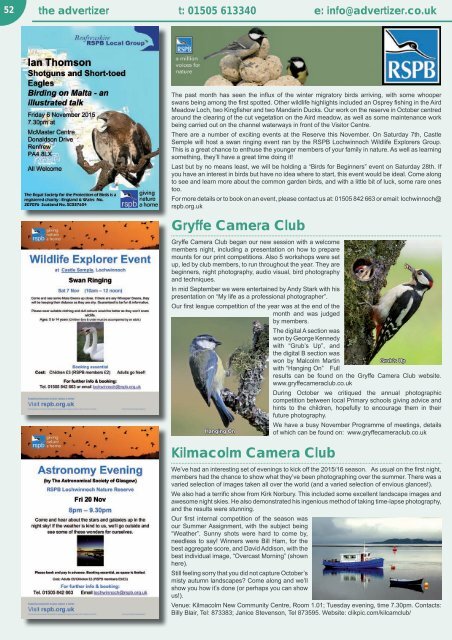 254 November 2015 - Gryffe Advertizer