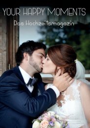 Your Happy Moments - Das Hochzeitsmagazin 2017
