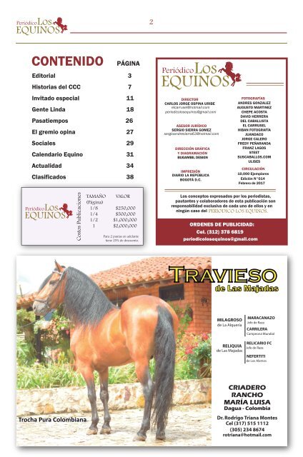 PeriodicoLosEquinos Edicion 14