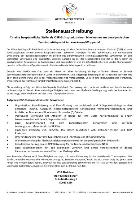 Stellenausschreibung_Para_Schwimmen_2017