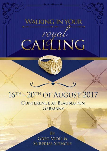 Conference Blaubeuren 2017 En