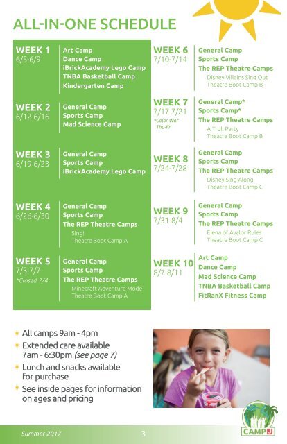 Camp J at the Rosen JCC - Summer 2017