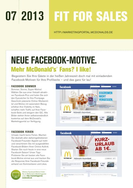 Fit for Sales Magazin 07/2013