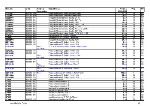 Preise alle in einer Datei_per_01_09_09