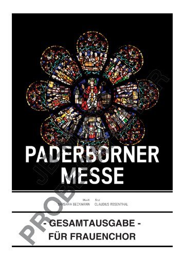 Paderborner Messe (Frauenchor-Ausgabe)
