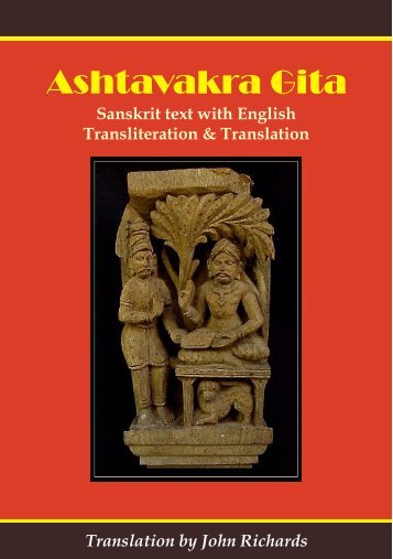 Ashtavakra Gita  Sanskrit Text with English Transliteration & Translation