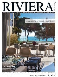 Riviera Sélections - Mars 2017