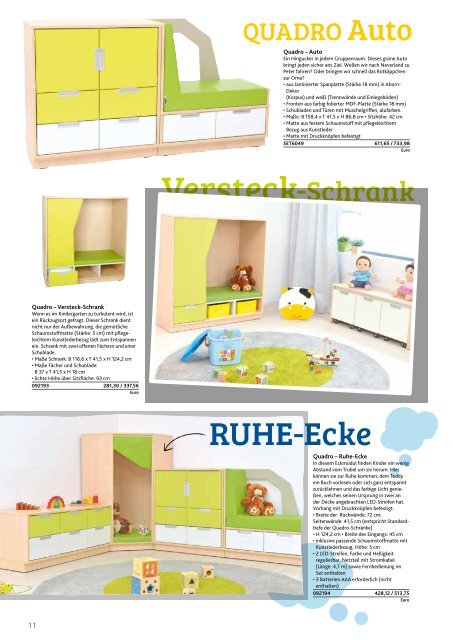 Gesamtkatalog Kindermöbel Erweiterung