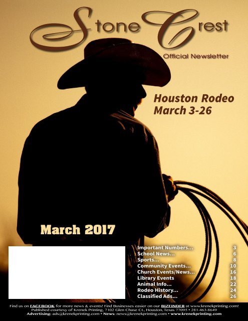Stone Crest March 2017