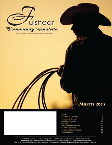 Fulshear March 2017