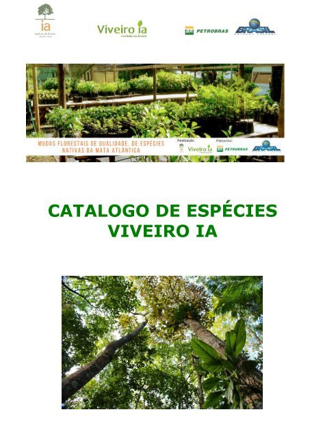 CATALOGO DE ESPECIES VIVEIRO IA