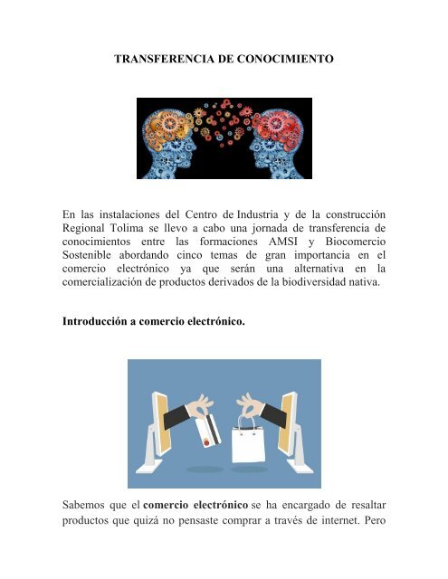 REVISTA - TRANSFERENCIA DE CONOCIMIENTO