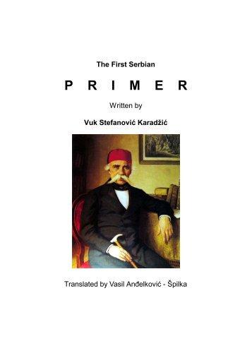 Prvi Srpski Bukvar (The First Serbian Primer)