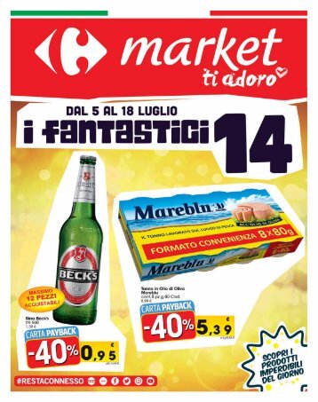 Volantino Carrefour Market Le Grange