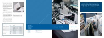 Stahlfolder USA B 20 The ideal folder for turning short ... - LaserTryk.dk