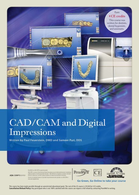 An Overview of CAD/CAM and Digital Impressions - IneedCE.com
