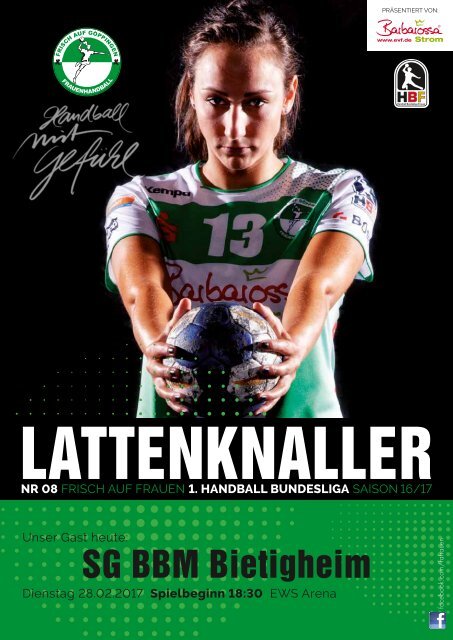 Lattenknaller 08 - 28.02.2017 - SAISON 2016/17 - FRISCH AUF Frauen