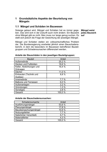 1 Grundsätzliche Aspekte der Beurteilung von ... - Norbert Bogusch