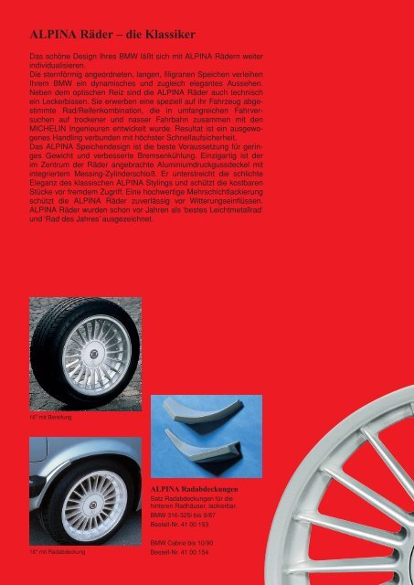 ALPINA Räder - Alloy Wheels Direct